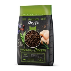 FITMIN Cat For Life Pollo Castrato 1,8 kg