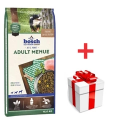 BOSCH Menù adulti Pollame 15kg + una sorpresa per il vostro cane GRATIS!