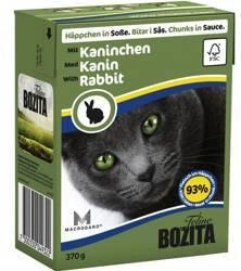 BOZITA Coniglio di gatto in salsa 370g