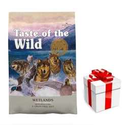 Taste Of The Wild Wetlands 12,2kg + Sorpresa GRATUITA per il cane