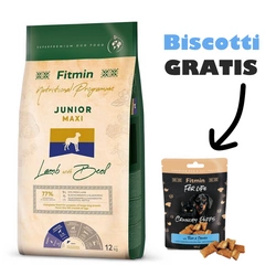 FITMIN Maxi Junior Lamb&Beef 12kg