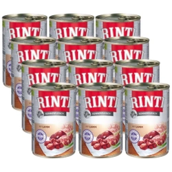 Rinti Kennerfleisch cibo umido per cani - agnello 12x400g