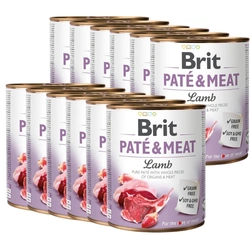 Brit Paté e carne di agnello 12x800g
