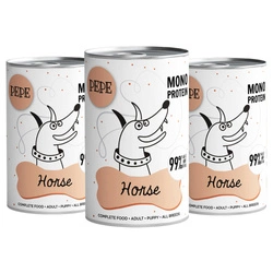 PEPE MONO PROTEIN Horse (carne di cavallo) 3x400g