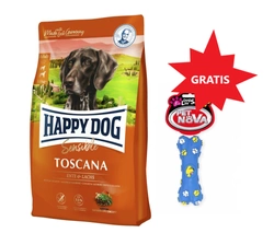 Happy Dog Supreme Toscana 12,5kg + Osso per cani GRATIS