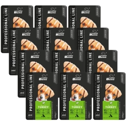 SUPER BENO Junior bustina per cuccioli di tutte le razze con tacchino 12x100g