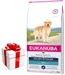 Eukanuba Golden Retriever adulto 12kg + Sorpresa GRATUITA per il cane!