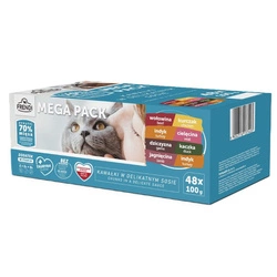 Frendi bustine per gatti gusti carne in salsa 48x100g