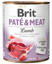 Brit Paté e carne di agnello 800g