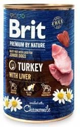 Brit Premium by Nature Junior Turkey With Liver 400g