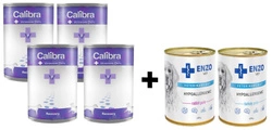 Calibra Diete veterinarie Recovery Cane/Gatto 4x400g + Miscela di Smków ENZO 2x400g
