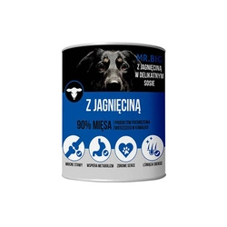 Mr.BIG pezzi in salsa con agnello 400g per cani