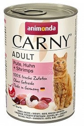 Animonda Cat Carny Adulti Manzo, tacchino e gamberi 400g