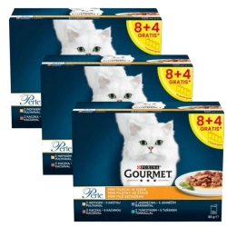 Purina Gourmet Perle Mini Filetti Alimento per gatti 36x85g