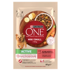 Purina One Mini/Small Active cibo per cani 85 g