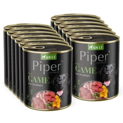 DOLINA NOTECI Piper per cani con selvaggina e zucca 12x800g