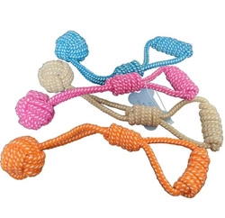 NUXIE Gioco per cani in corda di cotone 30cm