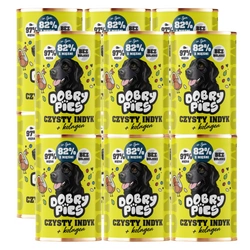 Dobry Pies Mono Tacchino con collagene 12x400 g