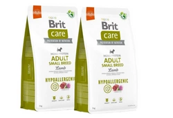 BRIT CARE Dog Hypoallergenic Adult Small Breed Lamb 2x7kg