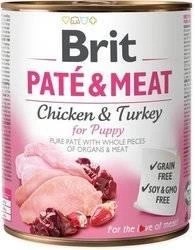 Brit Paté & Meat For Puppy Pollo e tacchino 800g