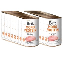 Brit Mono Protein con tacchino 18x400g