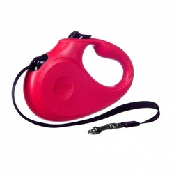 Barry King guinzaglio automatico per cani rosso L - cinghia 5m, fino a 50kg