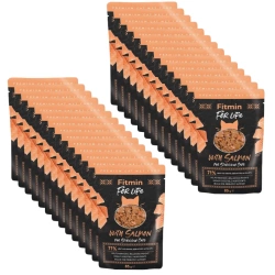 Fitmin Gatto per la vita Salmone sterilizzato 28x85g