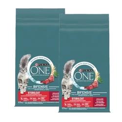 Purina One Sterilcat Ricco di Manzo e Grano 2x9,75kg