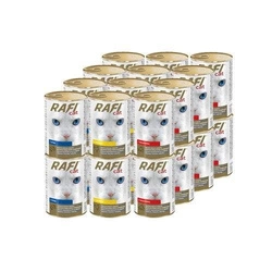 Rafi Cat Beef Pezzi in salsa mix sapori 24x415g