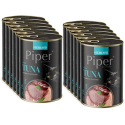 DOLINA NOTECI Piper per gatti sterilizzati con tonno 12x400g