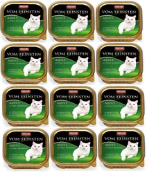 Animonda Vom Feinsten Adulti Gatto Tacchino e coniglio 12x100g - di sconto in un set