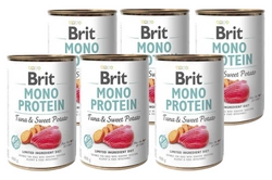 Brit Mono Protein Tonno e patata dolce 6x400g