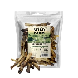 WILD FARM Stinchi di agnello essiccati 300 g di snack per cani