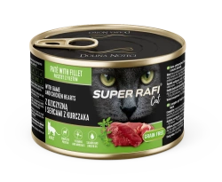 DOLINA NOTECI Super Rafi Cat P&F con selvaggina e cuori di pollo 185 g