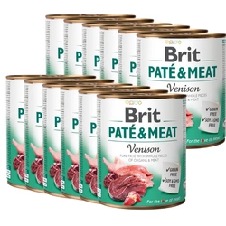 Brit Pate&Meat Adult Cervo 12x800g