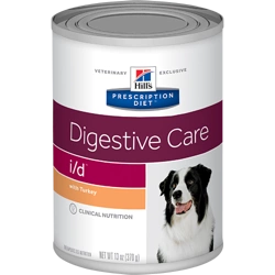 Hill's PD Prescrizione Dieta canina i/d 360g x12 + HILL'S PD Prescription Diet Canine i/d 360g GRATIS