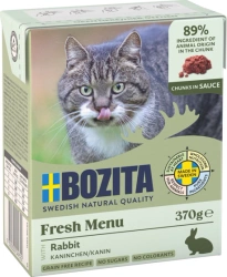 BOZITA Coniglio di gatto in salsa 370g