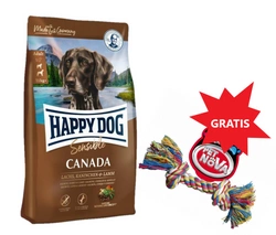 Happy Dog Supreme Sensible Canada 11 kg + Corda di cotone GRATIS