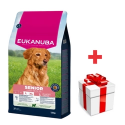 EUKANUBA Mature&Senior Large Lamb & Rice 12kg + sorpresa per il cane