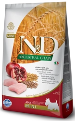 Farmina N&D Ancestral Grain Canine Adult Mini Pollo e Melograno 7 kg x 2