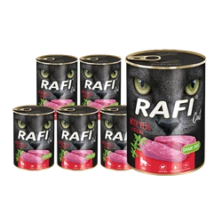 RAFI Cat Adult con carne di vitello 12x400g