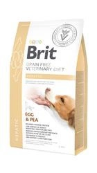 Brit Grain Free Veterinary Diet Dog Hepatic Uovo e piselli 2kg