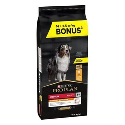 Purina Pro Plan Medium Adult Optibalance, pollo e riso 14kg + 2,5kg