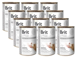Brit Green Free Veterinary Diet Dog Joint & Mobility Aringa con piselli 12x400g