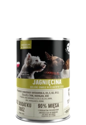 PetRepublic Pezzi in salsa di agnello 400g per un cane