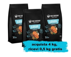 Paka Zwierzaka - Settimo cielo - Salmone e pesce baltico 4kg + 0,5kg GRATIS !!!