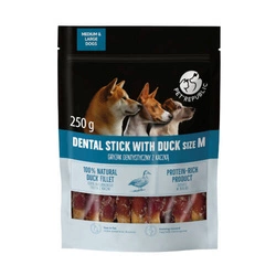 PetRepublic bocconcini dentali  con anatra per cani 250g M