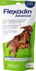 VETOQUINOL Flexadin Advanced Alimento dietetico complementare per cani  180 g (60 bocconcini)