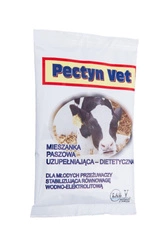 LAB-V Pectyn Vet - Mangime dietetico complementare per giovani ruminanti per la stabilizzazione dell'equilibrio idrico-elettrolitico 100g