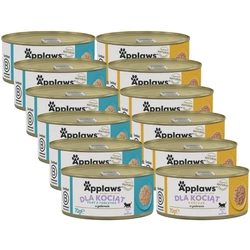 Applaws Cat Kitten per gattini Mix di Sapori 12x70g CAN